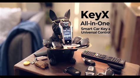 KeyX smart car key and universal remote 